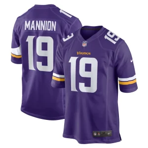 Sean mannion minnesota vikings nike game jersey Purple