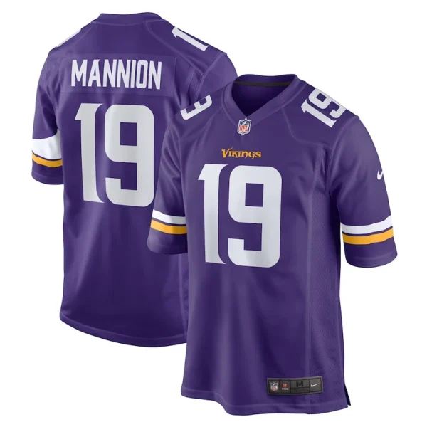 Sean mannion minnesota vikings nike game jersey Purple
