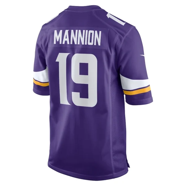 Sean mannion minnesota vikings nike game jersey Purple L