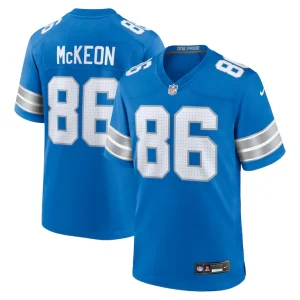 Sean mckeon detroit lions nike game jersey Blue