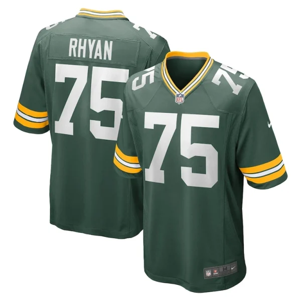 Sean rhyan green bay packers nike game player jersey Green