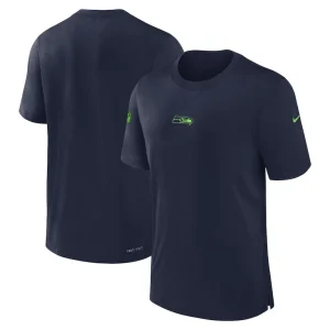 Seattle seahawks nike 2023 sideline performance t shirt College navy