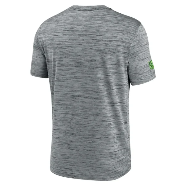Seattle seahawks nike 2024 sideline velocity performance t shirt Gray L