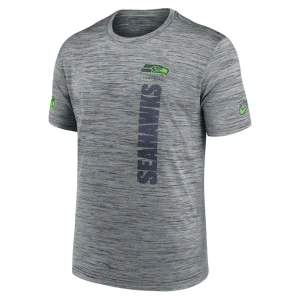 Seattle seahawks nike 2024 sideline velocity performance t shirt Gray M