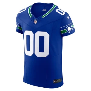 Seattle seahawks nike alternate vapor f.u.s.e. elite custom jersey Mens royal 44