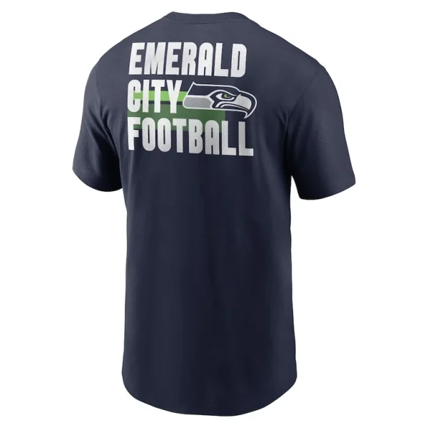 Seattle seahawks nike blitz essential t shirt College navy L