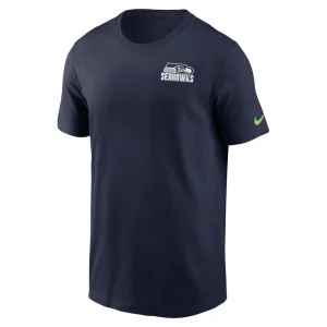 Seattle seahawks nike blitz essential t shirt College navy M