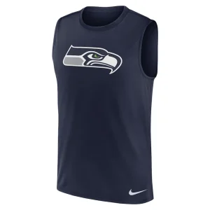 Seattle seahawks nike blitz legend muscle tank top College navy M
