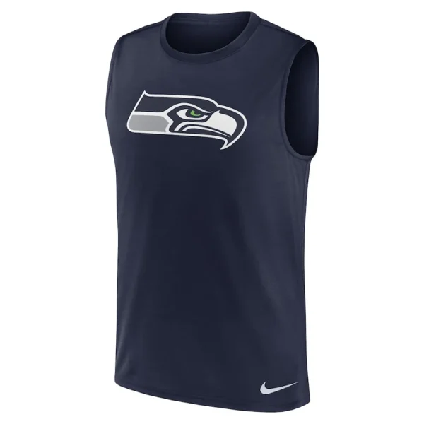 Seattle seahawks nike blitz legend muscle tank top College navy M