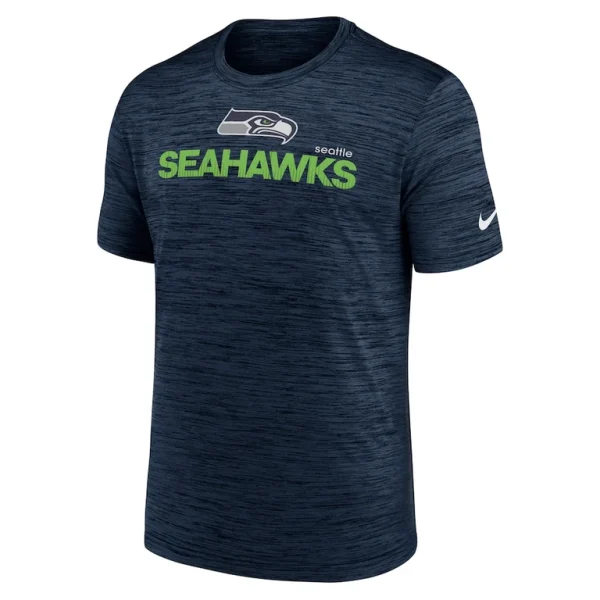 Seattle seahawks nike blitz velocity modern performance t shirt College navy M