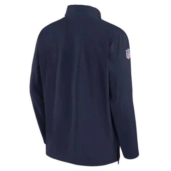 Seattle seahawks nike coach half zip jacket College navy L