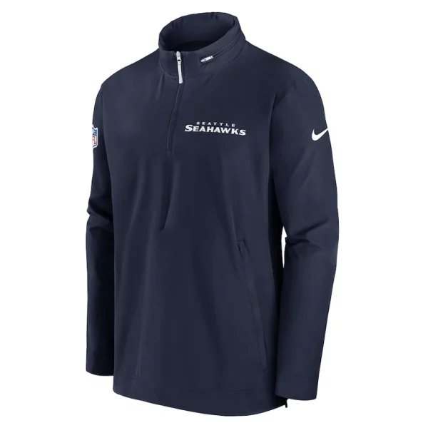 Seattle seahawks nike coach half zip jacket College navy M