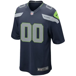 Seattle seahawks nike custom game jersey College navy M