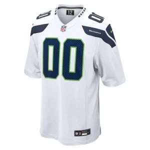 Seattle seahawks nike custom game jersey White M