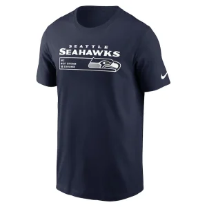 Seattle seahawks nike division essential t shirt College navy M