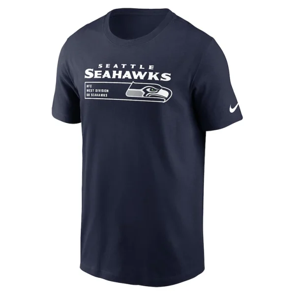 Seattle seahawks nike division essential t shirt College navy M