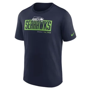 Seattle seahawks nike exceed performance t shirt College navy M