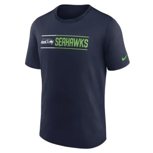 Seattle seahawks nike exceed performance t shirt College navy M