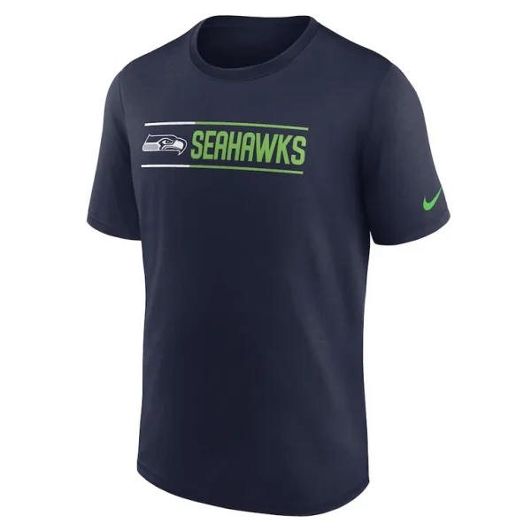 Seattle seahawks nike exceed performance t shirt College navy M