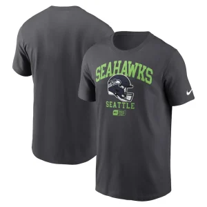 Seattle seahawks nike helmet essential t shirt anthracite Multi