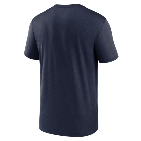 Seattle seahawks nike horizontal lockup legend performance t shirt Navy L