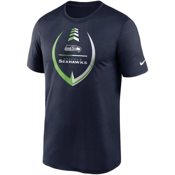 Seattle seahawks nike icon legend performance t shirt College navy M