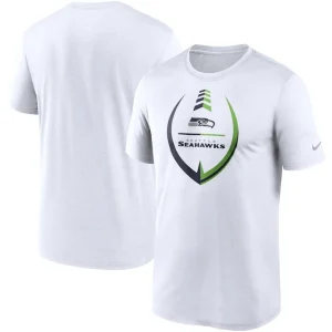 Seattle seahawks nike icon legend performance t shirt White