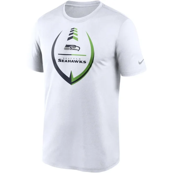 Seattle seahawks nike icon legend performance t shirt White M