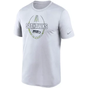 Seattle seahawks nike icon performance t shirt White M