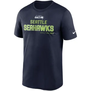Seattle seahawks nike legend community performance t shirt College navy M