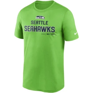 Seattle seahawks nike legend community performance t shirt Neon green M