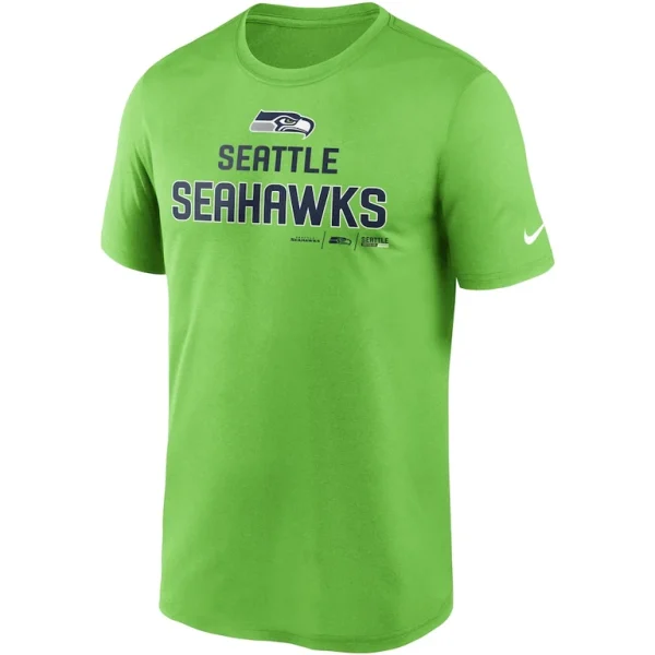 Seattle seahawks nike legend community performance t shirt Neon green M