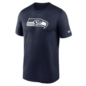 Seattle seahawks nike legend logo performance t shirt College navy M