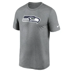 Seattle seahawks nike legend logo performance t shirt Heather charcoal M
