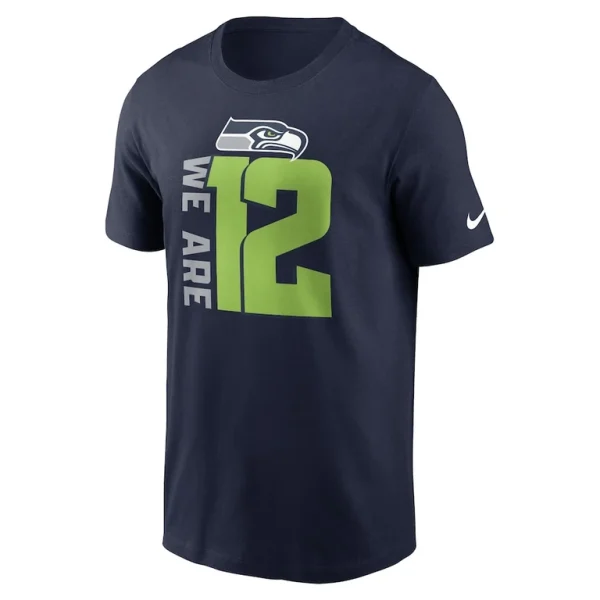 Seattle seahawks nike local essential t shirt College navy M