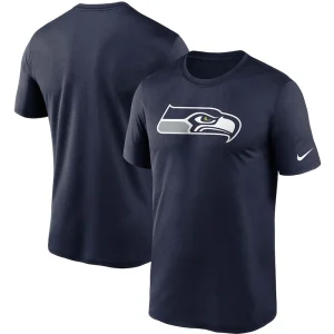 Seattle seahawks nike logo essential legend performance t shirt College navy