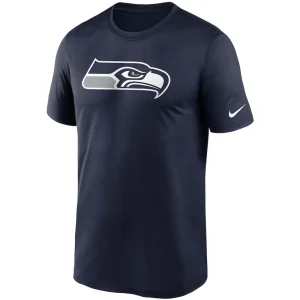 Seattle seahawks nike logo essential legend performance t shirt College navy M