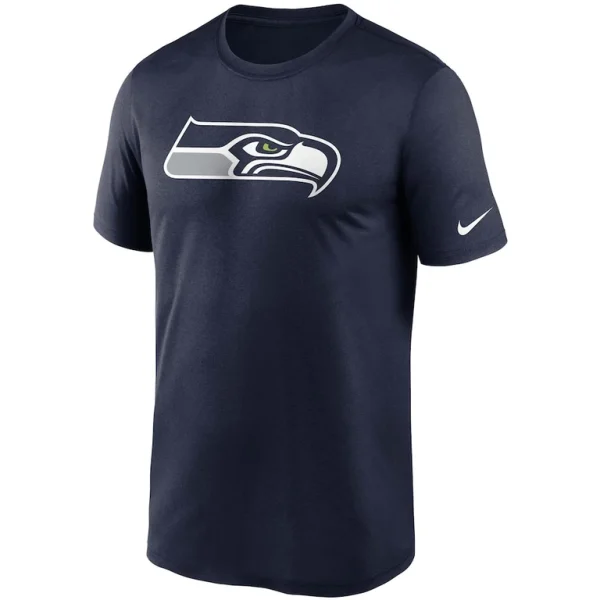 Seattle seahawks nike logo essential legend performance t shirt College navy M