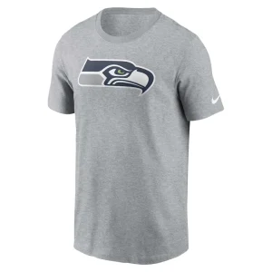 Seattle seahawks nike logo essential t shirt Gray M