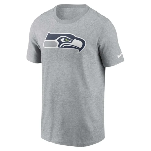 Seattle seahawks nike logo essential t shirt Gray M