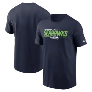 Seattle seahawks nike muscle t shirt College navy