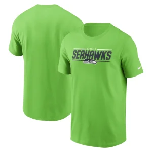 Seattle seahawks nike muscle t shirt Neon green