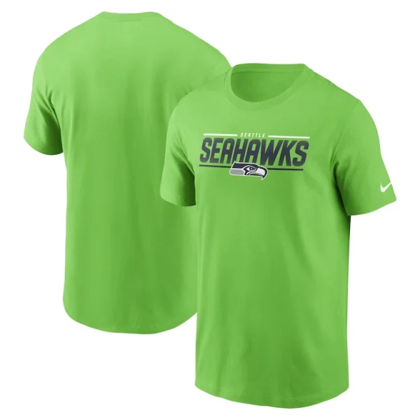 Seattle seahawks nike muscle t shirt Neon green