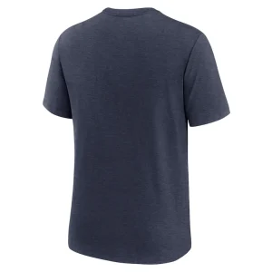 Seattle seahawks nike overlap lockup tri blend t shirt College navy L