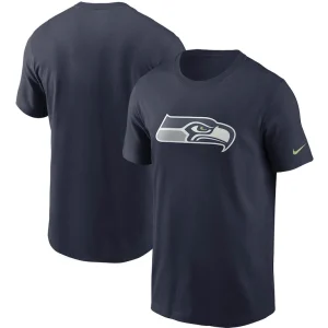 Seattle seahawks nike primary logo t shirt College navy