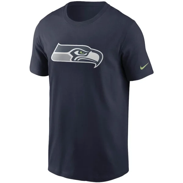 Seattle seahawks nike primary logo t shirt College navy M
