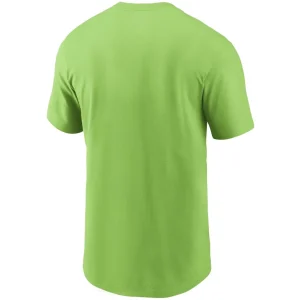 Seattle seahawks nike primary logo t shirt Neon green L