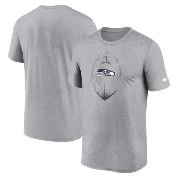 Seattle seahawks nike primetime legend icon performance t shirt Heather gray