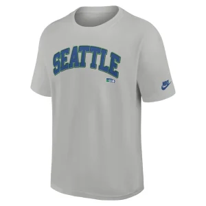 Seattle seahawks nike rewind max90 statement t shirt Silver M