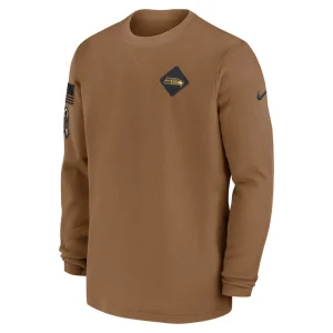 Seattle seahawks nike salute to service pullover sweatshirt Brown M